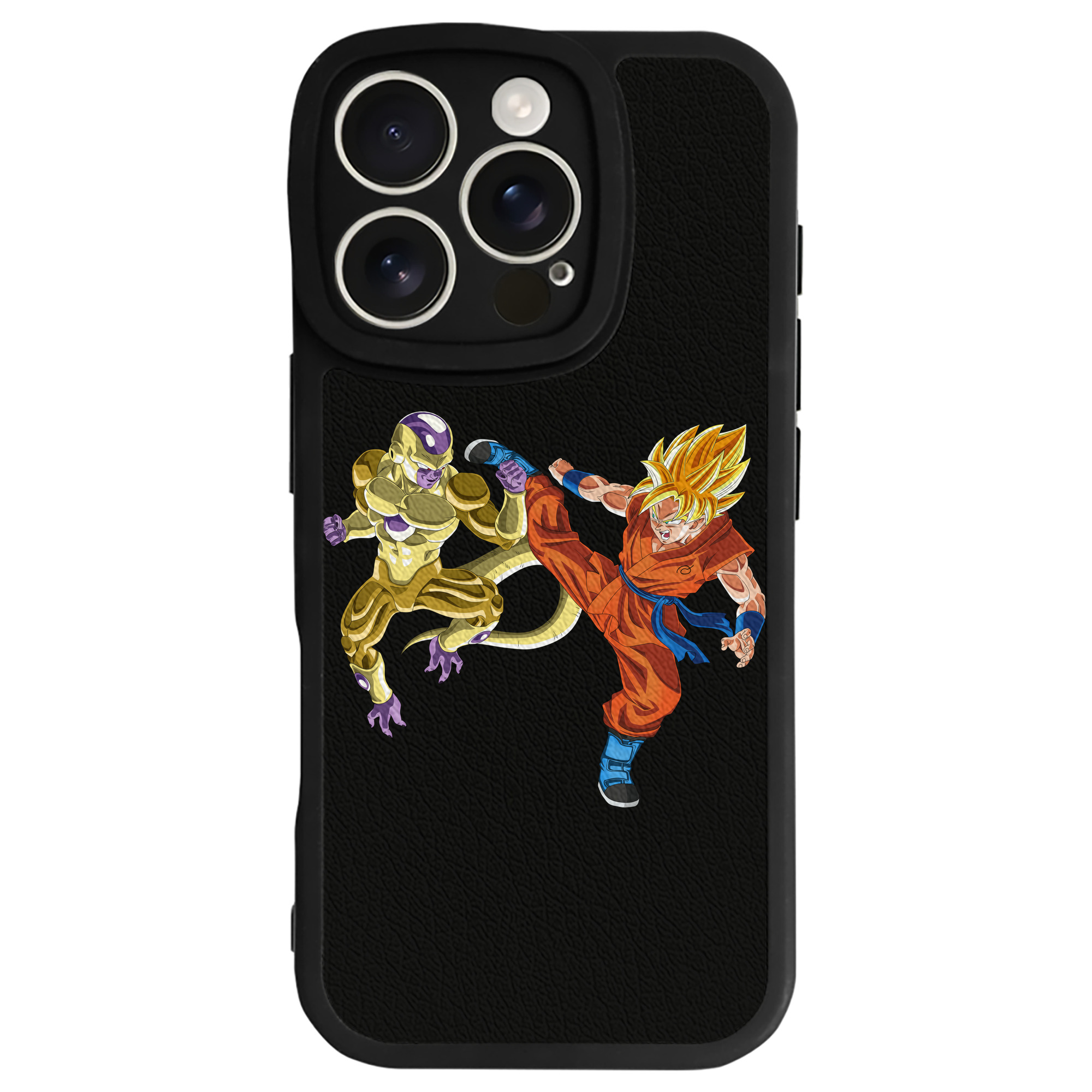 （画像用） ドラゴンボール DRAGON BALL 【iPhone 16シリーズ対応】シリコンスマホケース（レザー調） 材質：シリコン